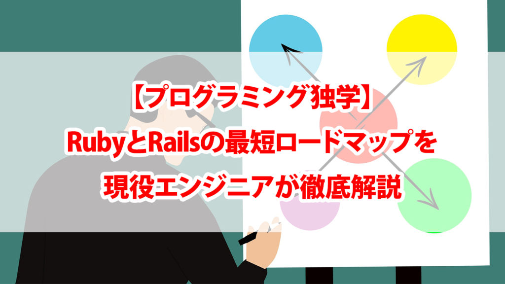 【プログラミング独学】RubyとRailsの最短ロードマップを現役エンジニアが徹底解説